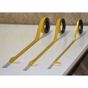 Magnetbånd med klæb brun 19mmx30mx1,5mm 