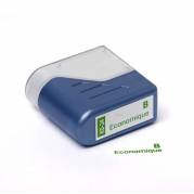 Stempel Deskmate B Economique, grøn tekst 