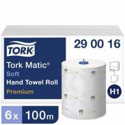 H&aring;ndkl&aelig;derulle Tork Premium H1 2 lag 100 m soft 290016 # 