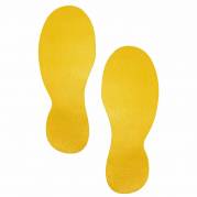 Gulvmarkering Fod Duraline Strong 90x240x0,7mm gul 5sæt/pak