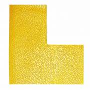 Gulvmarkering L form Duraline Strong 100x0,7x100mm gul 10stk