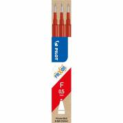 Refill Pilot FriXion rød 0,5 fine 3-pack