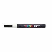Paint marker Uni Posca PC-3M hvid 0,9-1,3mm