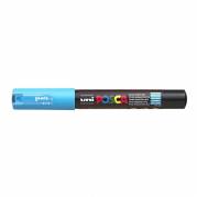 Paint marker Uni Posca PC-1M light blue/blå 0,7mm