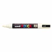 Paint marker Uni Posca PC-5M Ivory 1,8-2,5mm hvid 