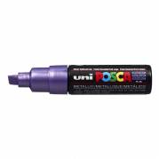 Paint marker Uni Posca PC-8K metallic violet 8mm