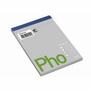 Blok A6 hvid 60 g ulin perf u/ huller 100 blade 