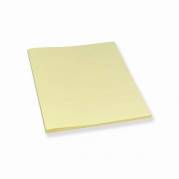 Konceptpapir gul 80g linieret db ark A4 250ark/pak