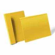 Lagerlomme til palle hængende A4 gul