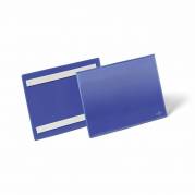 Lagerlomme selvklæbende A5 tvær mørkeblå 