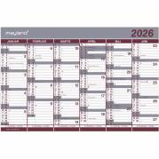 Kontorkalender Dobbelt halvårs kalender 2026 