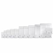 Luftboblepose 16/G 240x350mm hvid W6 Indv. 215x340mm