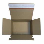 Webshopkasse 310x230x100mm med tape og tearstrip