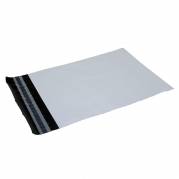 Forsendelsespose hvid 400x600mm 100stk/pak særdeles stærk kvalitet i 100% genanvendt plast
