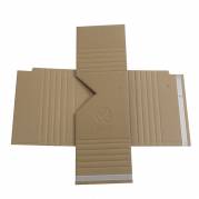 Bogomslag Krydspack hvid/brun 310x250x0-100mm