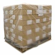 Pallehætte i 100% genanvendt til 1/1-palle 1200/450x1200mm 0,045mm transparent plast