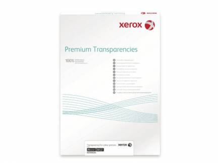 Transparenter Xerox Premium A4 universal 50stk/&aelig;ske
