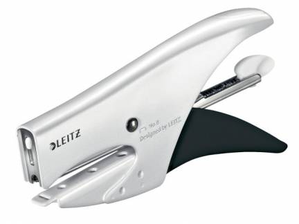 H&aelig;ftetang Leitz 5547 15ark metallic hvid