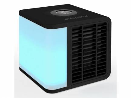 Luftk&oslash;ler evaLIGHT Plus Personlig sort - d&aelig;kker op til 3 m2