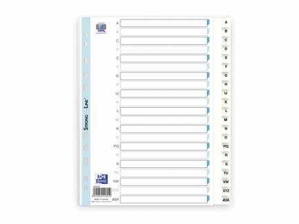 Register ELBA Strong-Line A4 A-&Aring;+ hvid 0,12mm