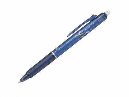 Kuglepen Pilot FriXion Clicker bl&aring;sort 0,5mm