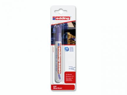 Marker Edding UV klar 8280 usynlig m&aelig;rkning/tyverisik.