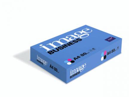 Kopipapir Image Business 80g A4 m/4 huller 500ark/pak