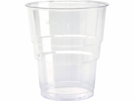 Plastglas &oslash;konomi 39cl 0,3l 50stk/ps