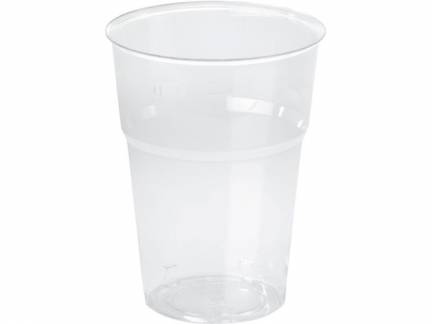 Plastglas &oslash;konomi 25cl 0,2l 50stk/ps