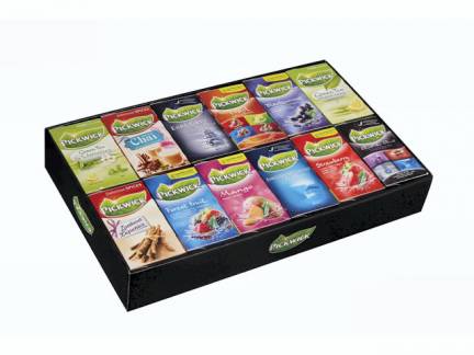 Te&aelig;ske Pickwick assorteret 20breve/&aelig;sk 12&aelig;ske/pak