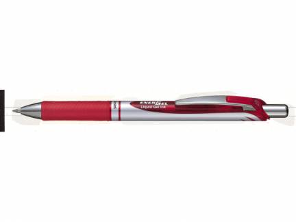 Rollerpen Pentel EnerGel rød 0,7mm BL77-B