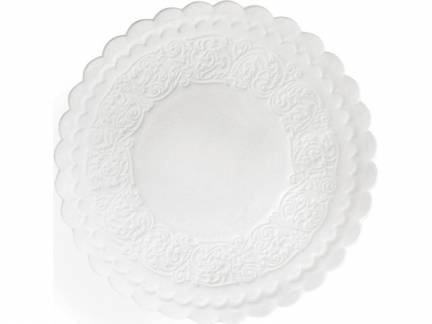 Kopunderlag hvid 9cm 8-lags rund 500stk/pak