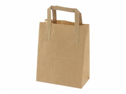 Papirsb&aelig;repose brun 4,9L 180/105x230mm 500stk/pak 70g