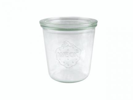Sylteglas Weck incl l&aring;g (742) 580ml &Oslash;10x10,7cm 6stk/pak