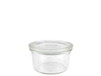 Sylteglas Weck incl l&aring;g (740) 290ml &Oslash;10x5,5cm 6stk/pak