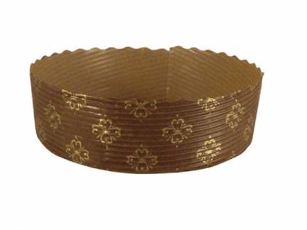 Bagepapform rund &Oslash;100x30mm 300stk/pak