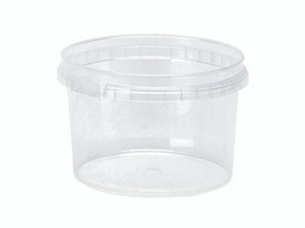 Plastb&oslash;tte + l&aring;g handy-lock PP &Oslash;95x65mm 280ml 475s&aelig;t/kar