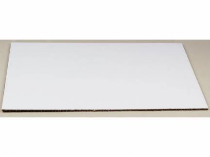 Indl&aelig;gspap til kage&aelig;ske 1281324 615x415mm hvid/brun