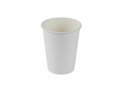 Kaffeb&aelig;ger 34cl Hot Cup hvid Single Wall pap 1000stk/kar