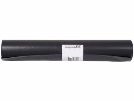 Affaldss&aelig;kke plastik sort 700x1100mm Standard 10stk/rul