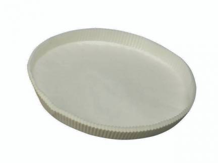 Bageform pergament nr. 1255 &Oslash;210x22mm lagkage 1000stk/pk