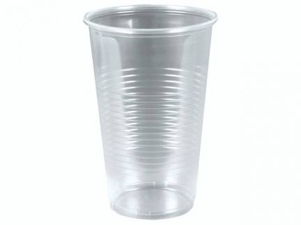 Plastikglas bl&oslash;d 50cl PP (&oslash;l) 50stk/ps (m&aring;lestreg 0,5)