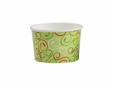 Isb&aelig;ger stor 8oz (23 cl) &Oslash;96x60mm 50stk/ps 800stk/kar