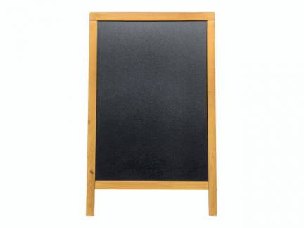 Gadeskilt Securit fyrretr&aelig;sramme 85x55cm