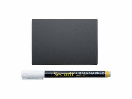 Chalkboard tags Securit sort A7 20stk/pak