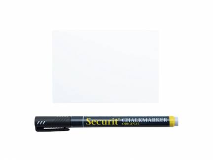 Chalkboard tags Securit hvid A7 20stk/pak