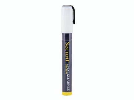 Chalkmarker Securit hvid 2-6mm 1stk/pak