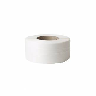 Strapb&aring;nd PP hvid 12x0,55mm &Oslash;280mm 2500m 133kg tr&aelig;k