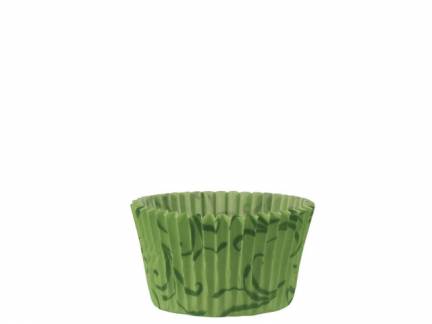 Muffinform gr&oslash;n 35x50mm Miss Spring 1000stk/pak