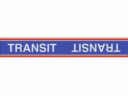 Tape PP hm klar Transit 48mmx66m m/2 fv. tryk